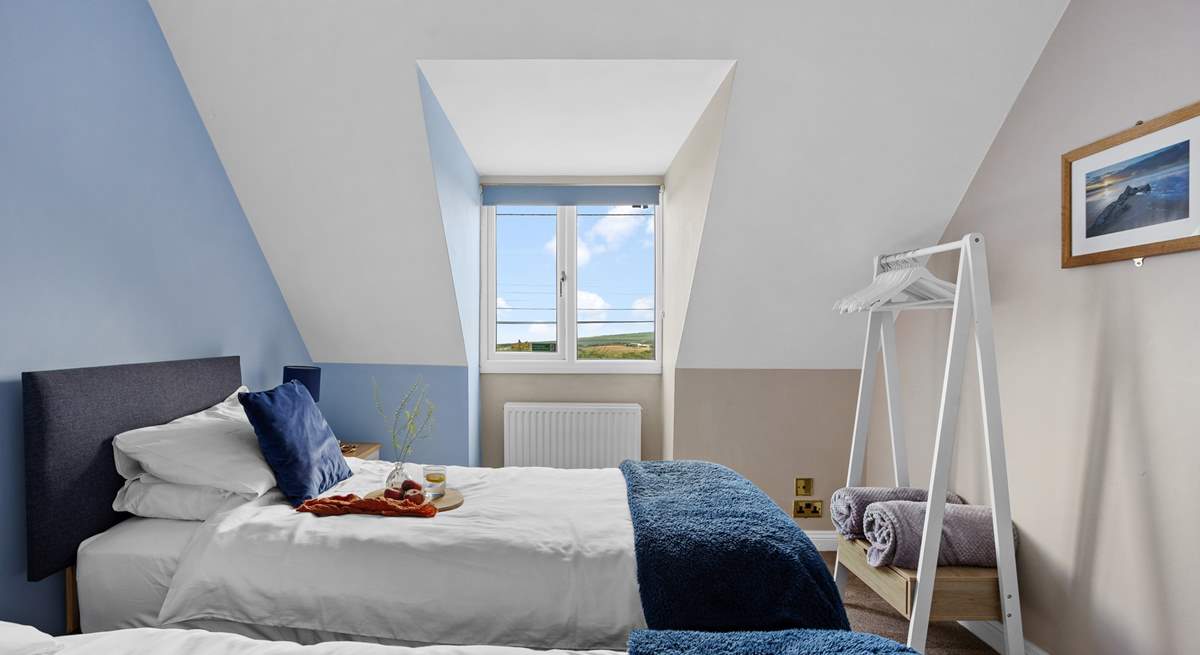 There are two twin rooms, ideal for either children or adults. 