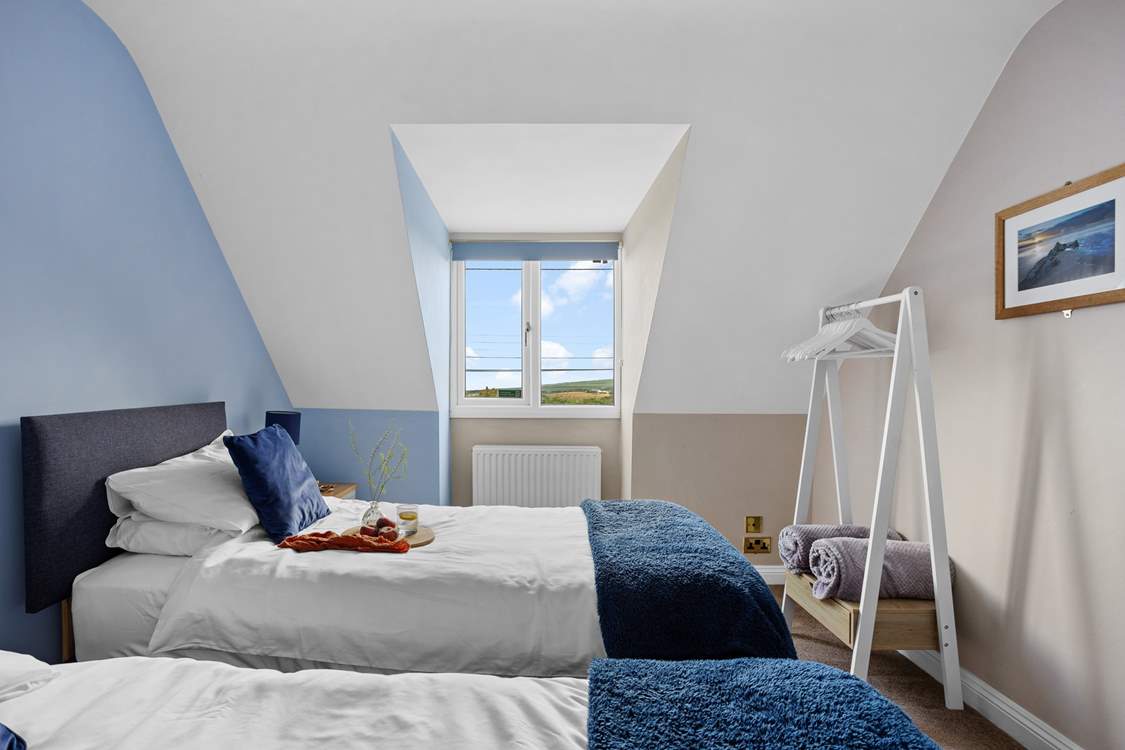 There are two twin rooms, ideal for either children or adults.