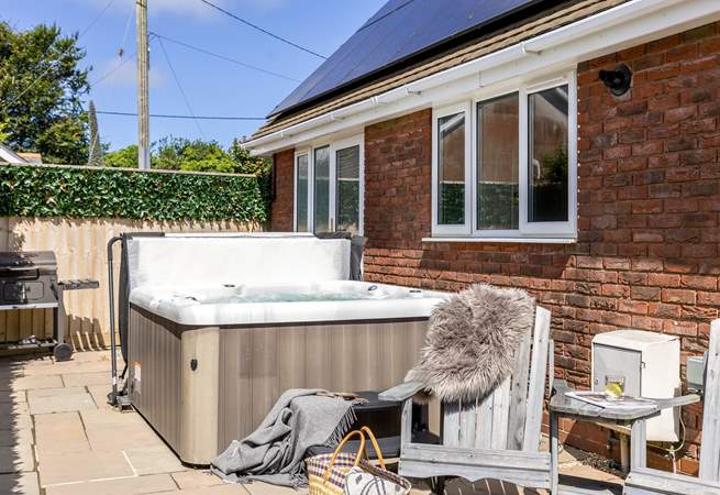 A hot tub is available to hire during your stay; the perfect holiday treat. 