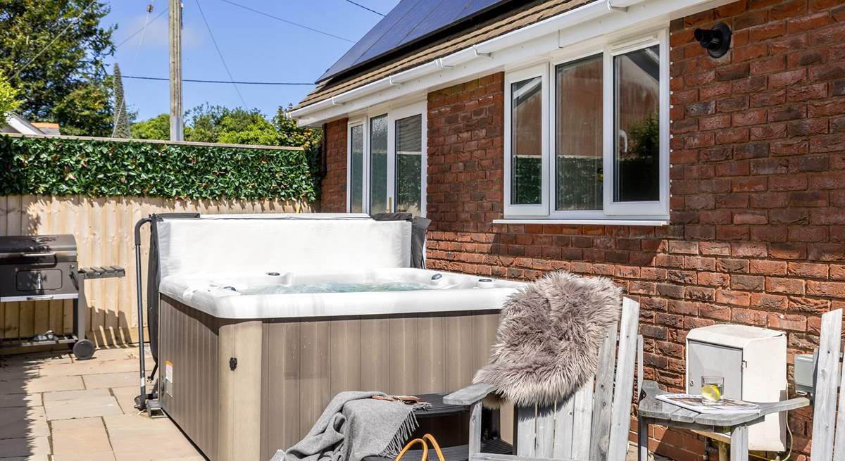 A hot tub is available to hire during your stay; the perfect holiday treat. 