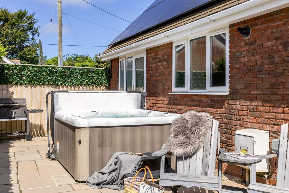 A hot tub is available to hire during your stay; the perfect holiday treat.
