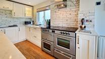 The kitchen is perfect for cooking up a feast.