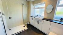 The ground floor shower-room.