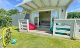 The summer-house is a great spot for a few moments of peace and quiet. - Thumbnail Image