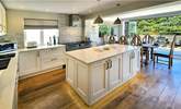 The beautiful kitchen and dining space. - Thumbnail Image