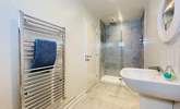The two double rooms on the first floor have luxury en suite shower-rooms.  - Thumbnail Image