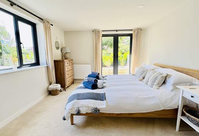 The four bedrooms are elegantly styled with comfort in mind. 