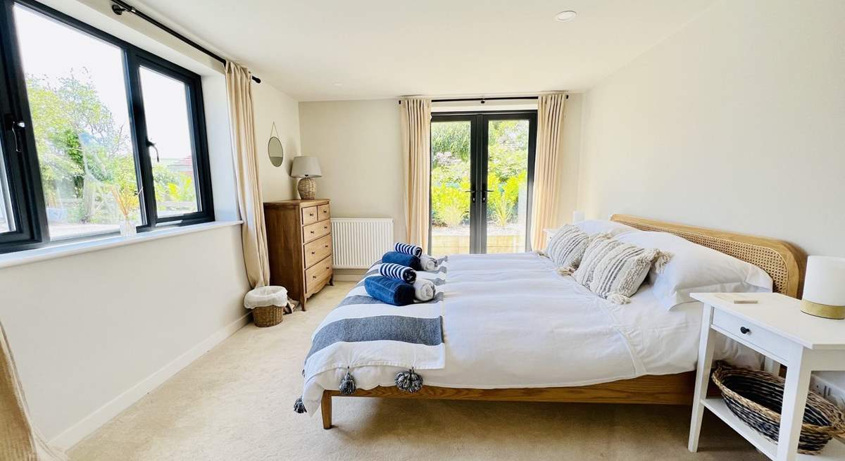 The four bedrooms are elegantly styled with comfort in mind. 