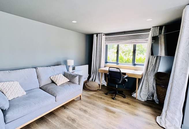 The study is perfect if work comes calling. 