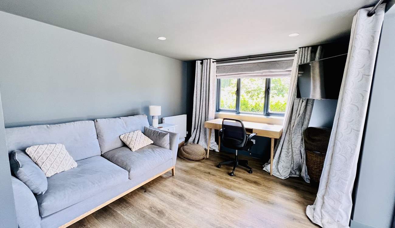 The study is perfect if work comes calling. 