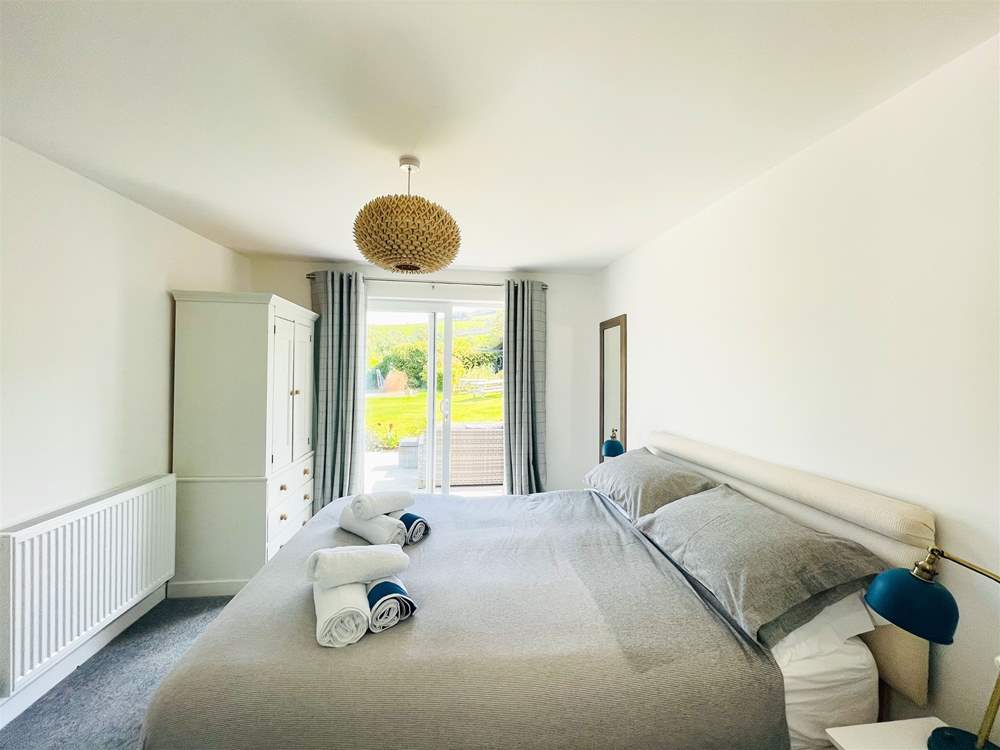 This is a delightful king room on the ground floor.