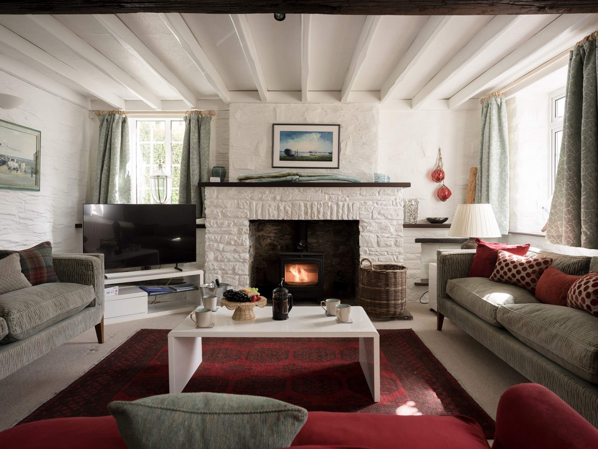 The perfect spot for a film night.