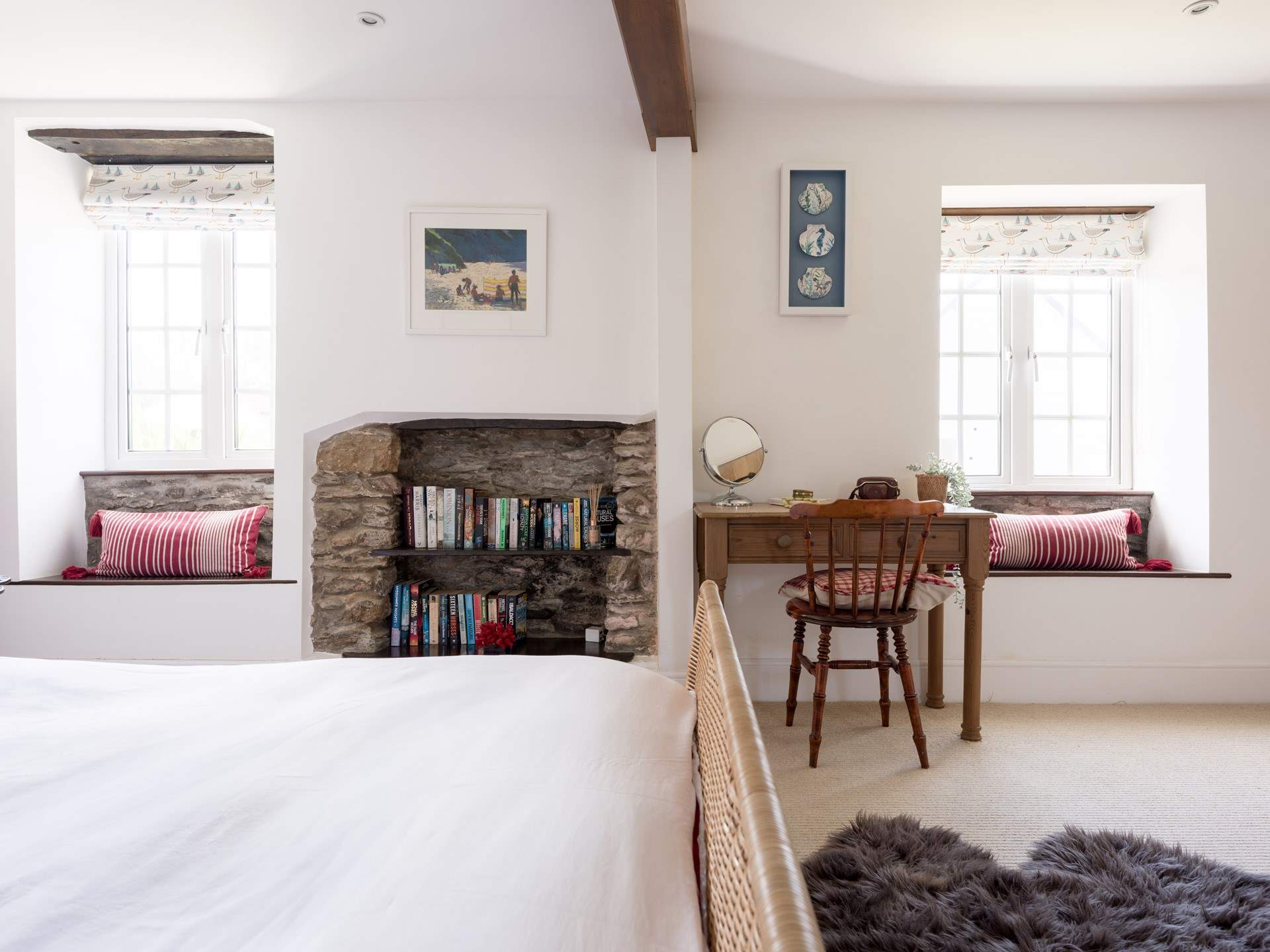 The perfect spot to spend time getting ready or sending a postcard to nearest and dearest.