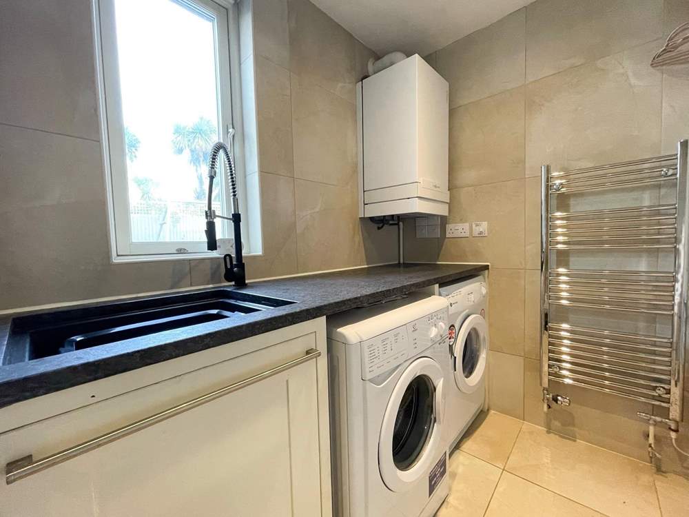 Keep up to date with the washing in the utility room.