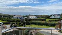Take in the view towards the sea from bedroom 3.