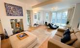 The warming wood-burner will keep you cosy throughout the seasons.  - Thumbnail Image