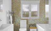 The family bathroom on the first floor, ideal for rinsing sandy toes. - Thumbnail Image