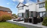There's plenty of space for relaxing and dining al fresco. - Thumbnail Image
