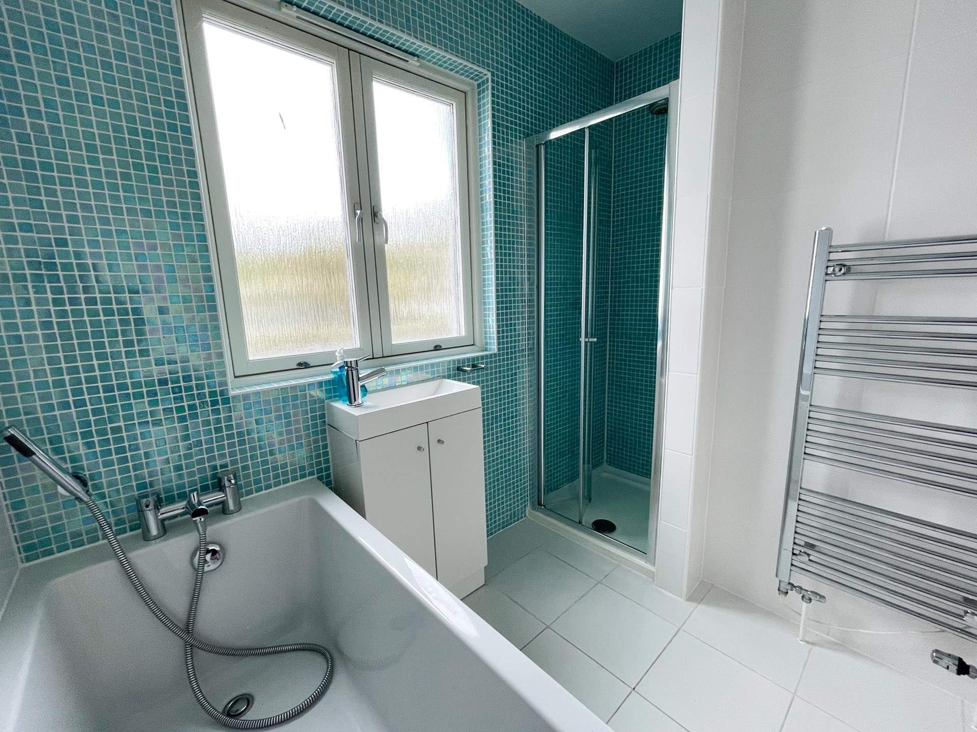 The family bathroom. 