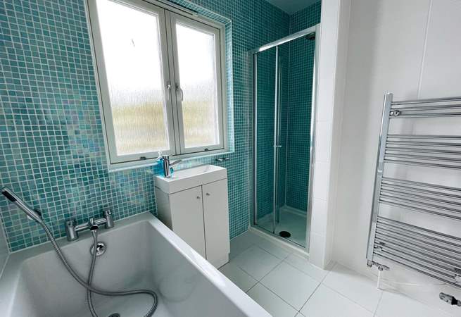 The family bathroom. 