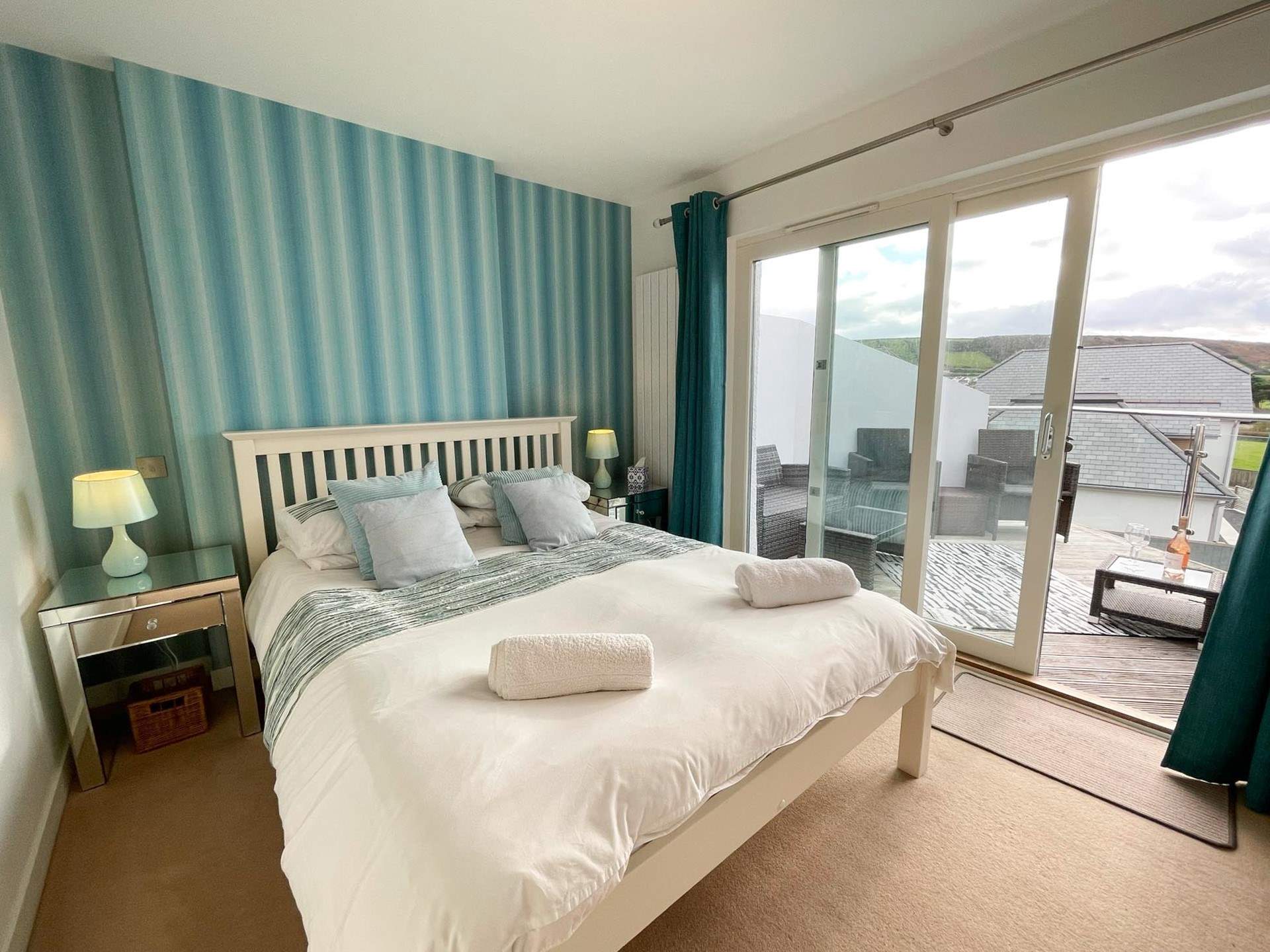 Bedroom 3 has a fabulous balcony for your enjoyment.