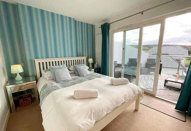 Bedroom three has a fabulous balcony for your enjoyment.