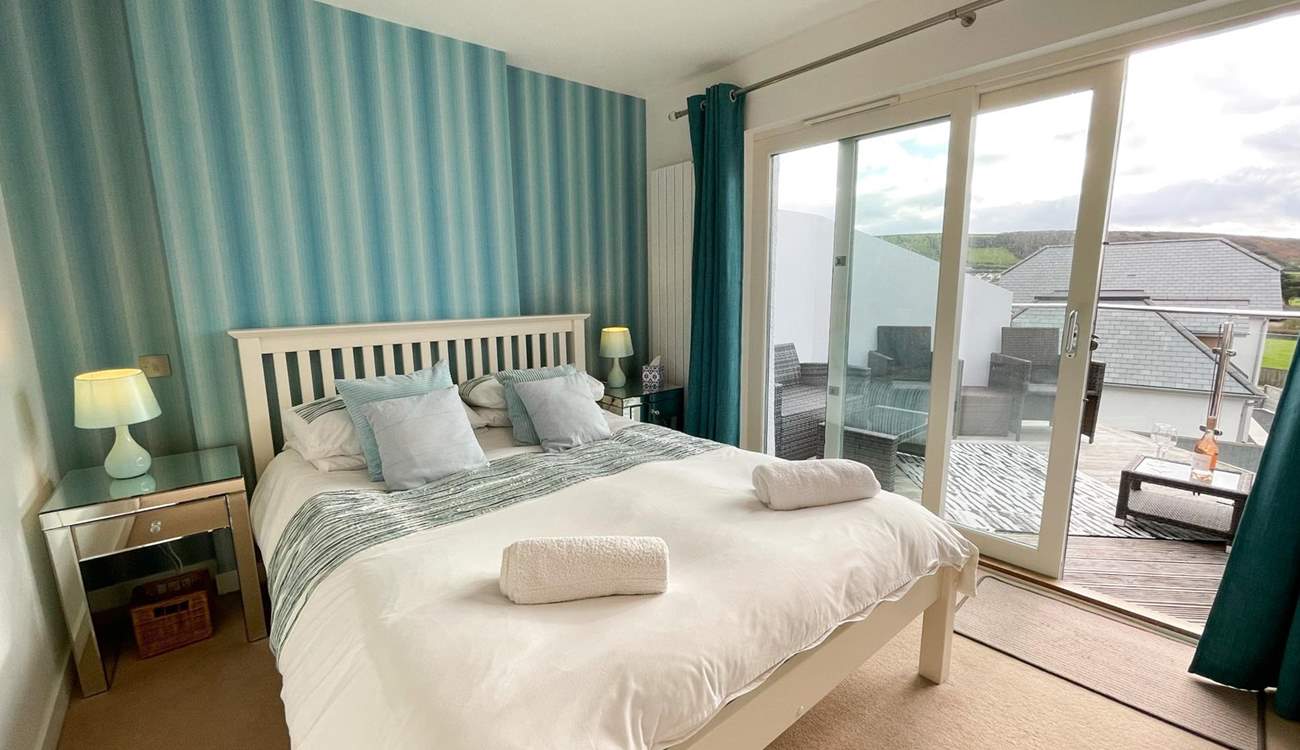 Bedroom 3 has a fabulous balcony for your enjoyment.