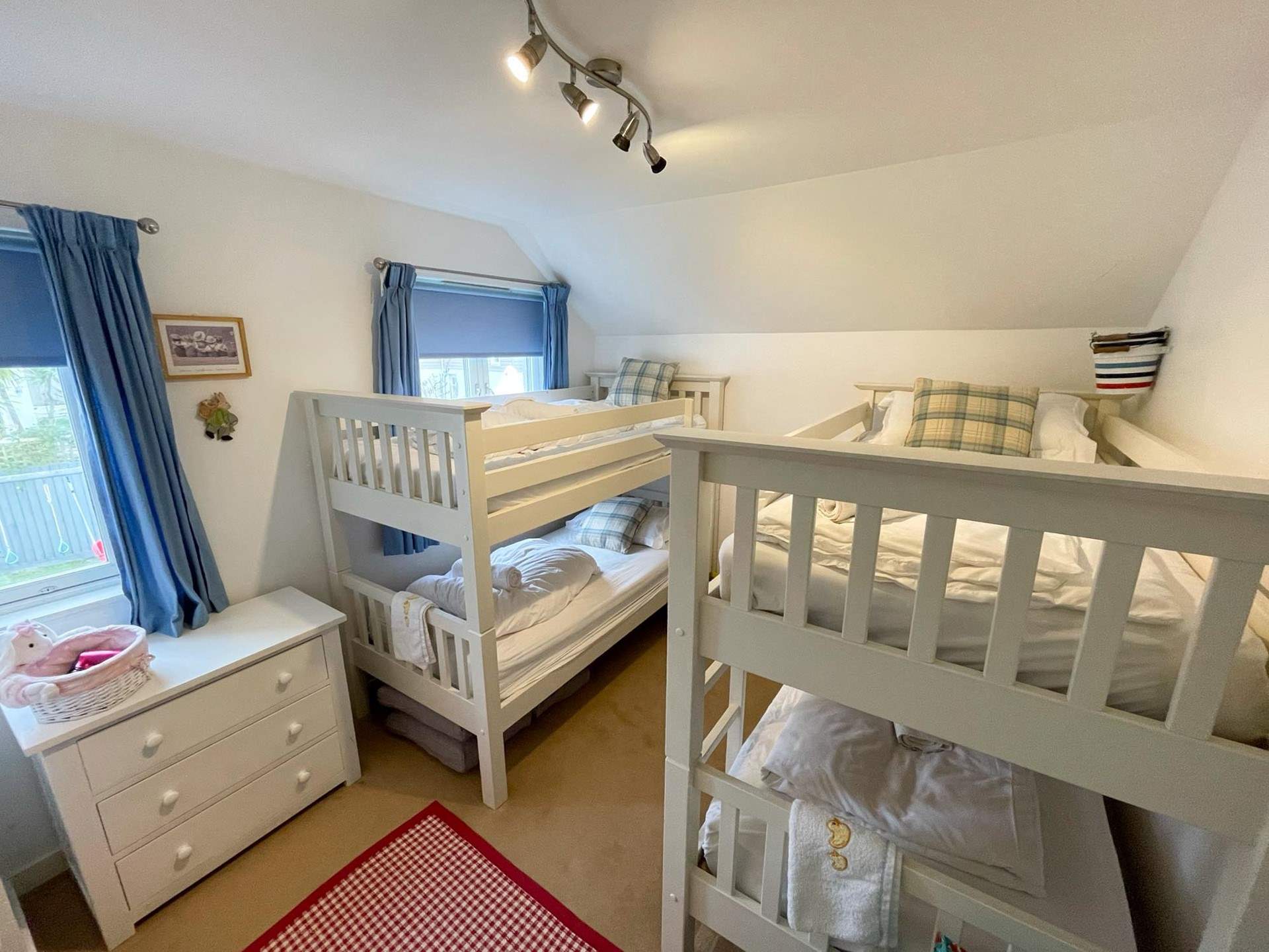 Bedroom 4 is the perfect room for four people.