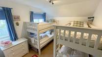 Bedroom 4 is the perfect room for four people.