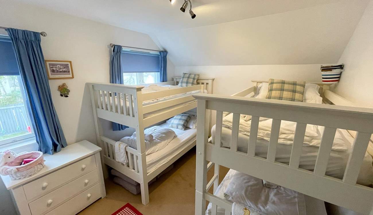 Bedroom 4 is the perfect room for four people.