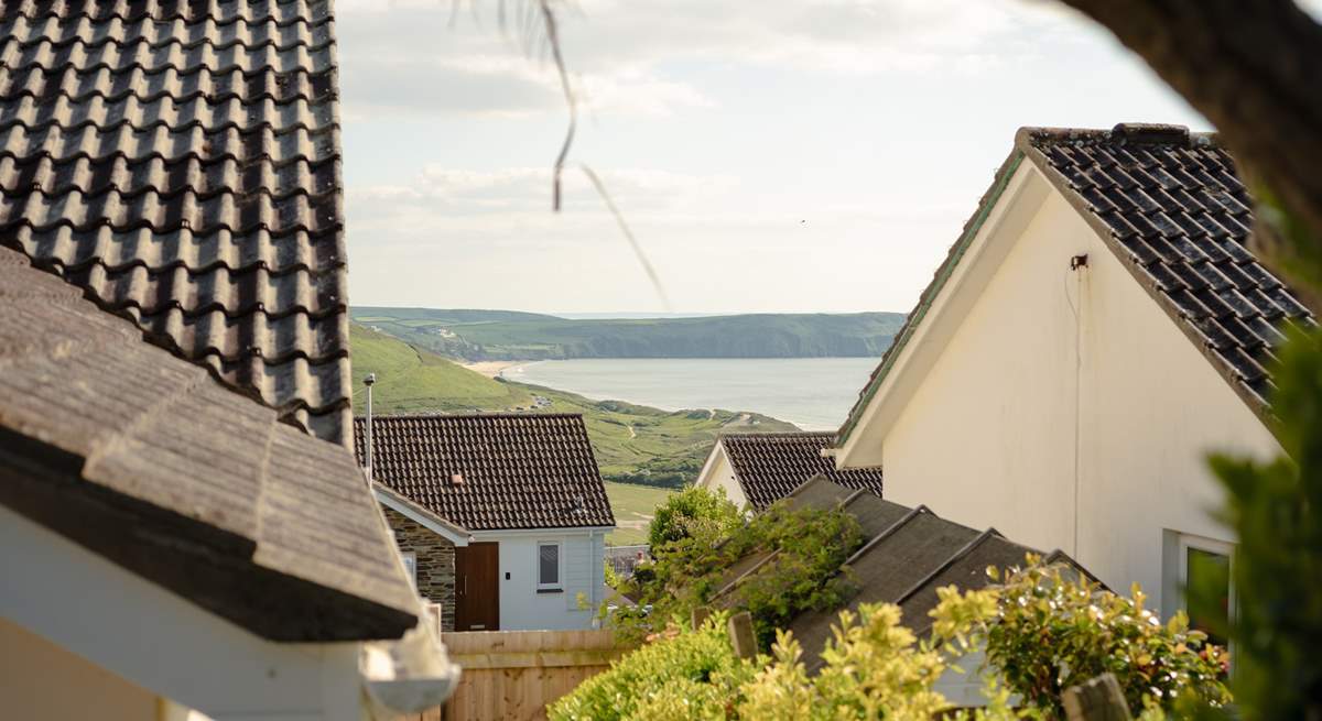 The beach and town of Woolacombe are within walking distance.