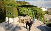 The back garden has been cleverly designed in terraces to make the most of the space. - Thumbnail Image