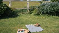 Enjoy an afternoon read in the sun.