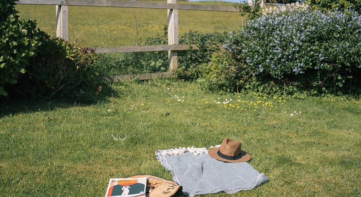 Enjoy an afternoon read in the sun.