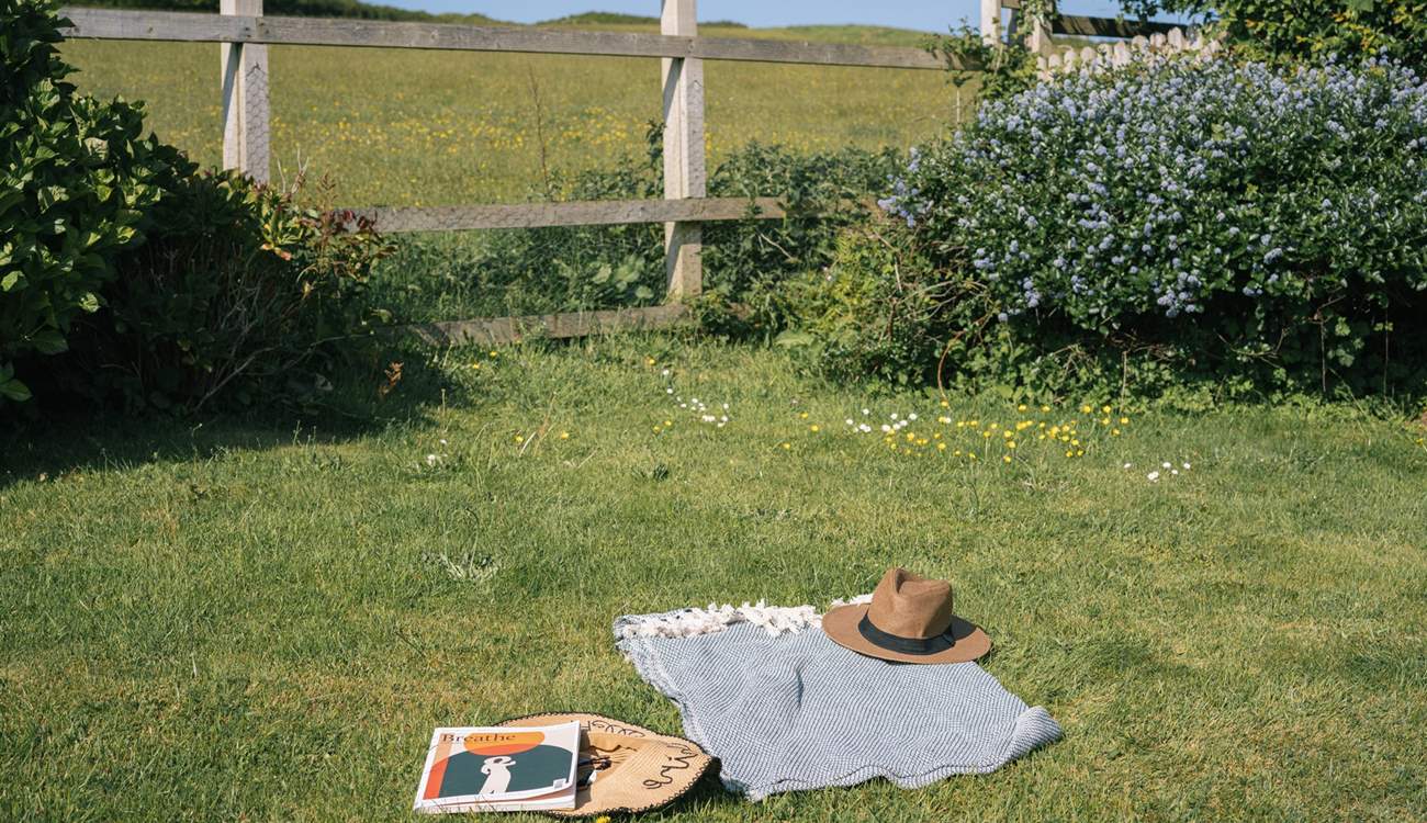 Enjoy an afternoon read in the sun.