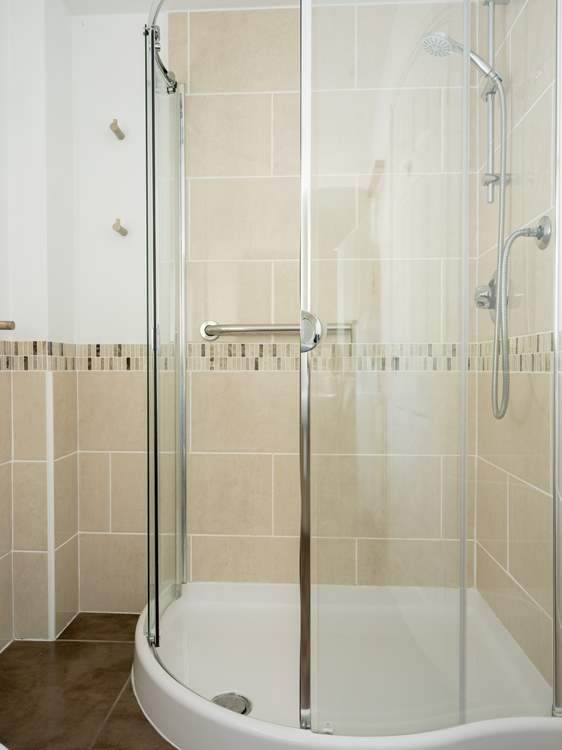 and a shower.