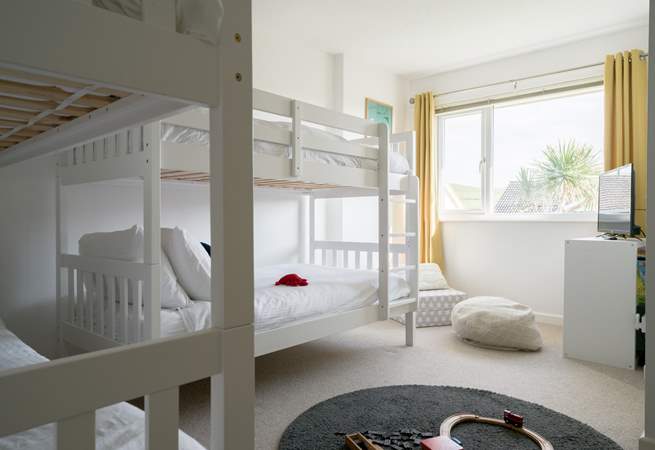 The bedroom has a Smart TV making this the perfect chill out room for the younger members of the family. 