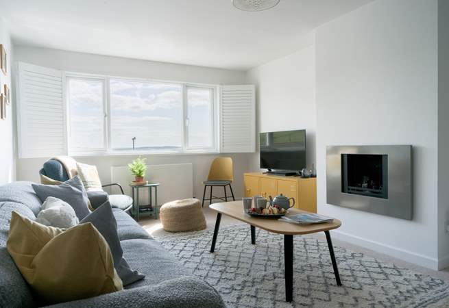 Hunker down and watch a spot of TV.