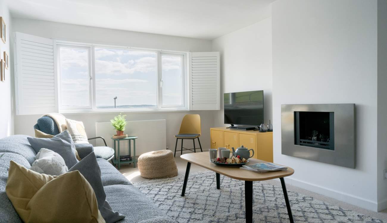 Hunker down and watch a spot of TV.