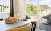 The terraced garden has lots of places to sit. - Thumbnail Image