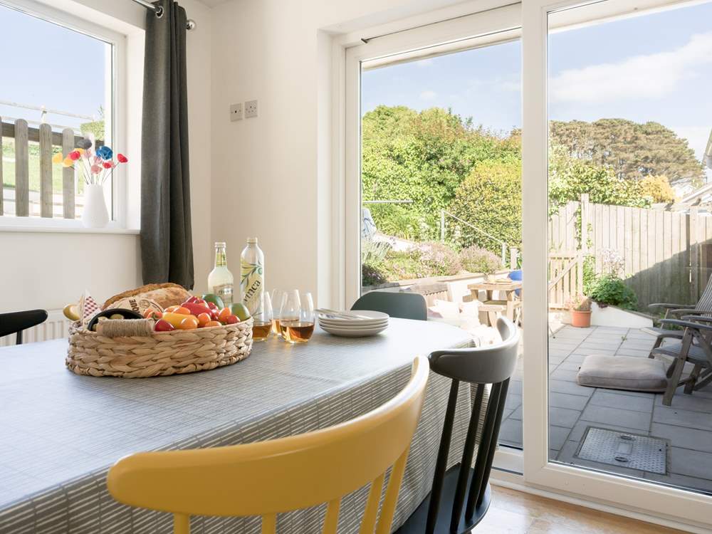 When a garden offers lots of places to sit and enjoy the terraced garden.