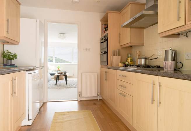 Head back through the kitchen out to the landing where you will find two of the three bedrooms as well as the family bathroom.
