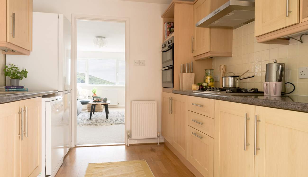 Head back through the kitchen out to the landing where you will find two of the three bedrooms as well as the family bathroom.