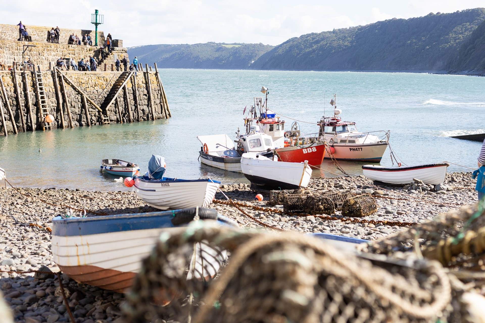Clovelly is a charming village, a lovely place to explore. 