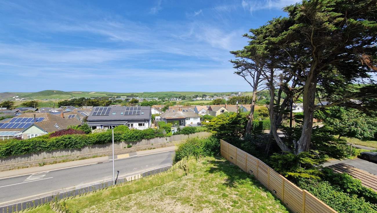 The view towards the headland.