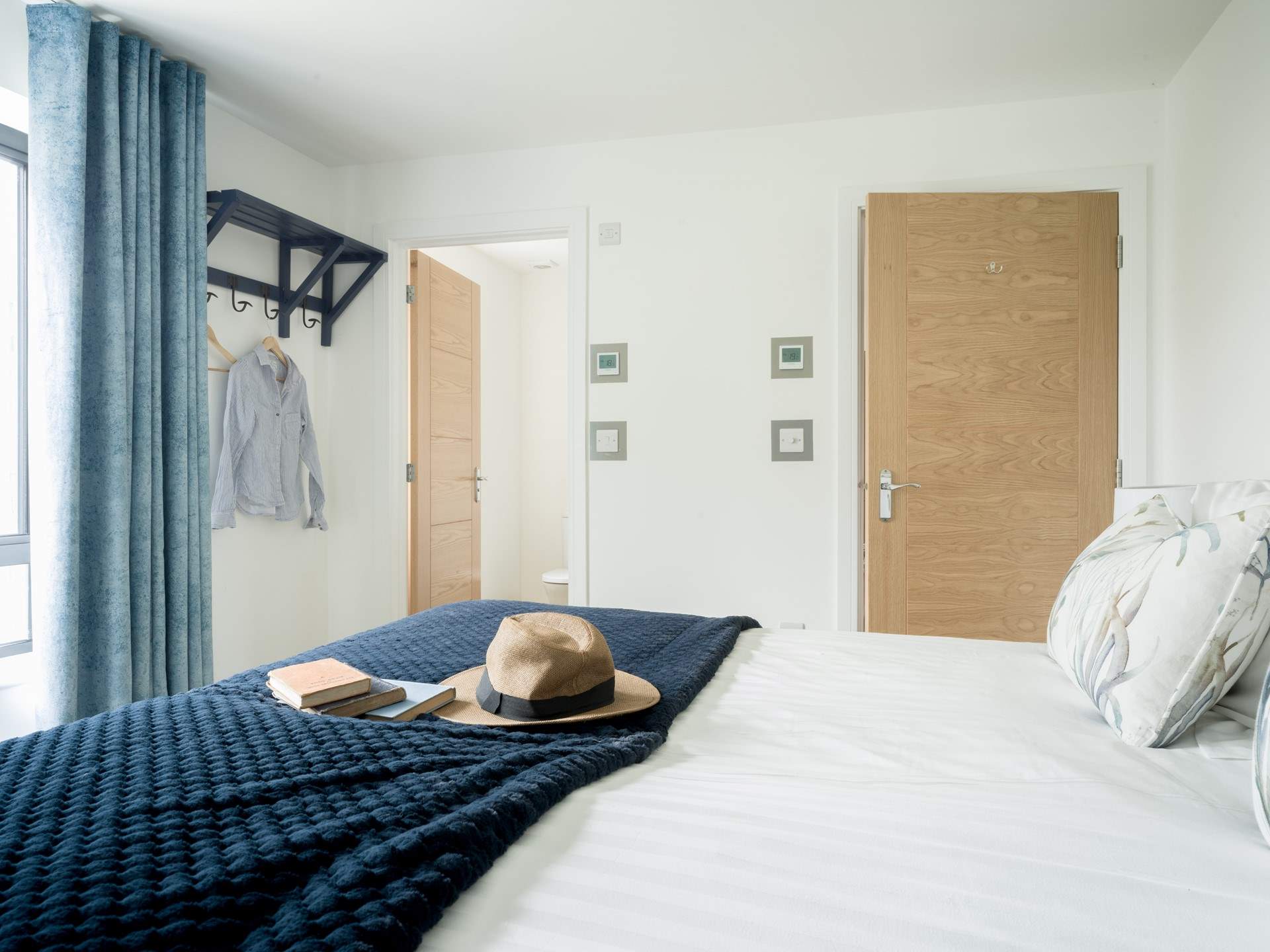 This bedroom also benefits from a sleek shower en suite.