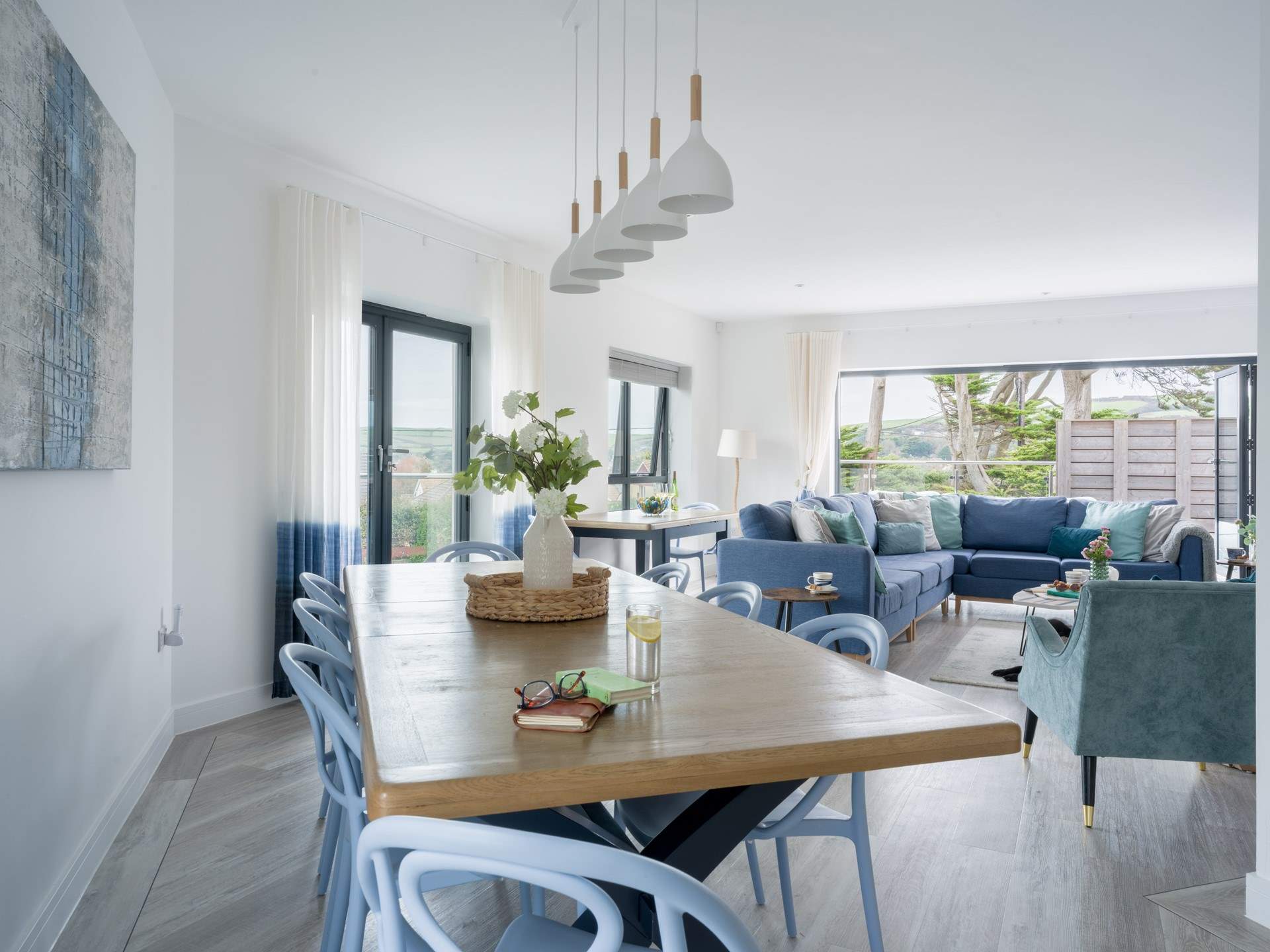 When you know a family feast can be enjoyed with all the family in the same room.