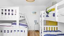 Such a fun room for the children. 