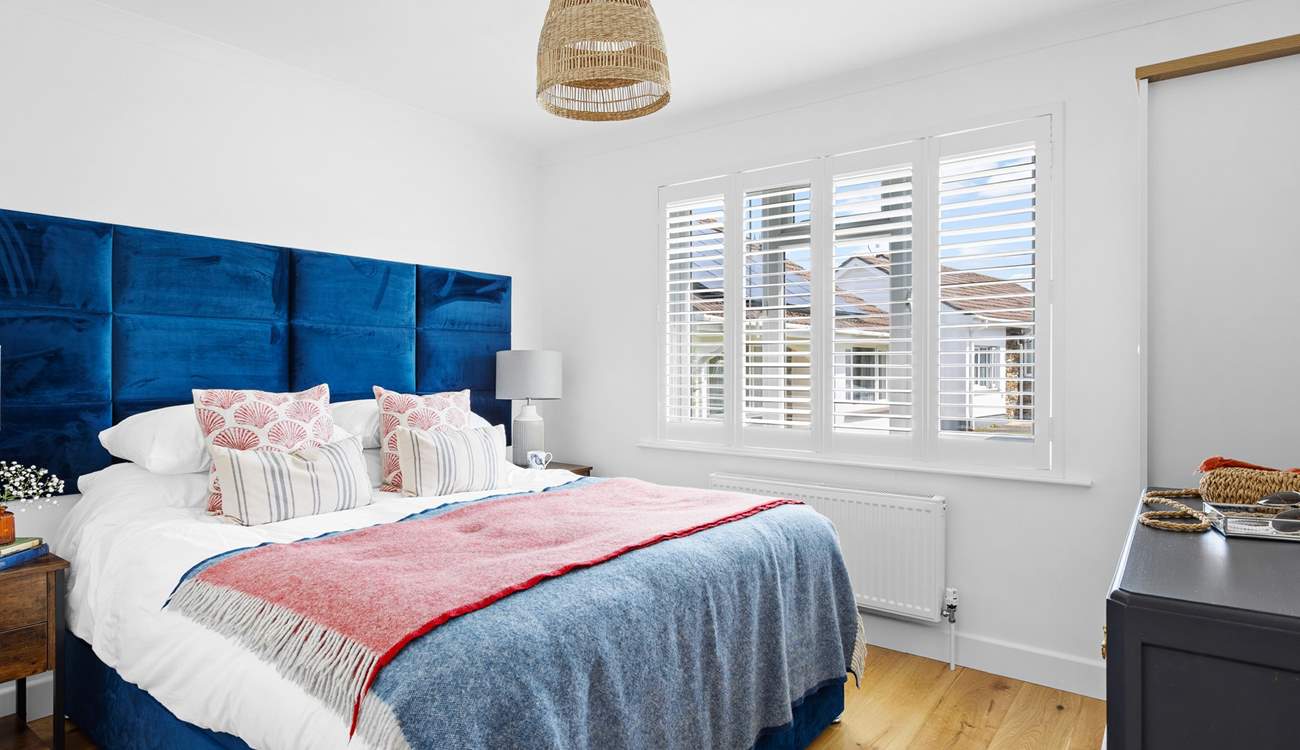 Sweet dreams are to be had in bedroom 2.