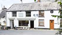Stroll down to the village shop for fresh morning goodies. 